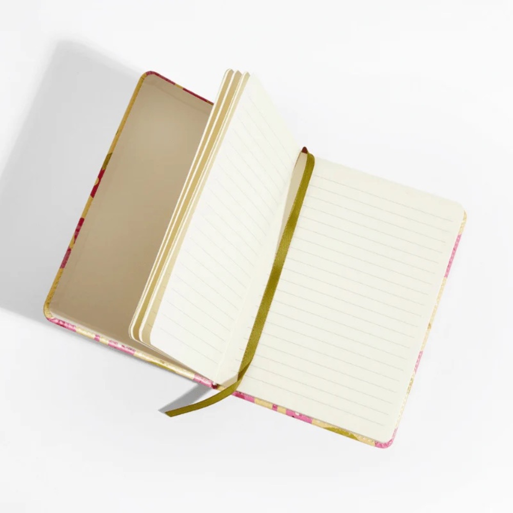 Pink “Paws and Reflect” Cat Patterned Notebook - Picture 4 of 13